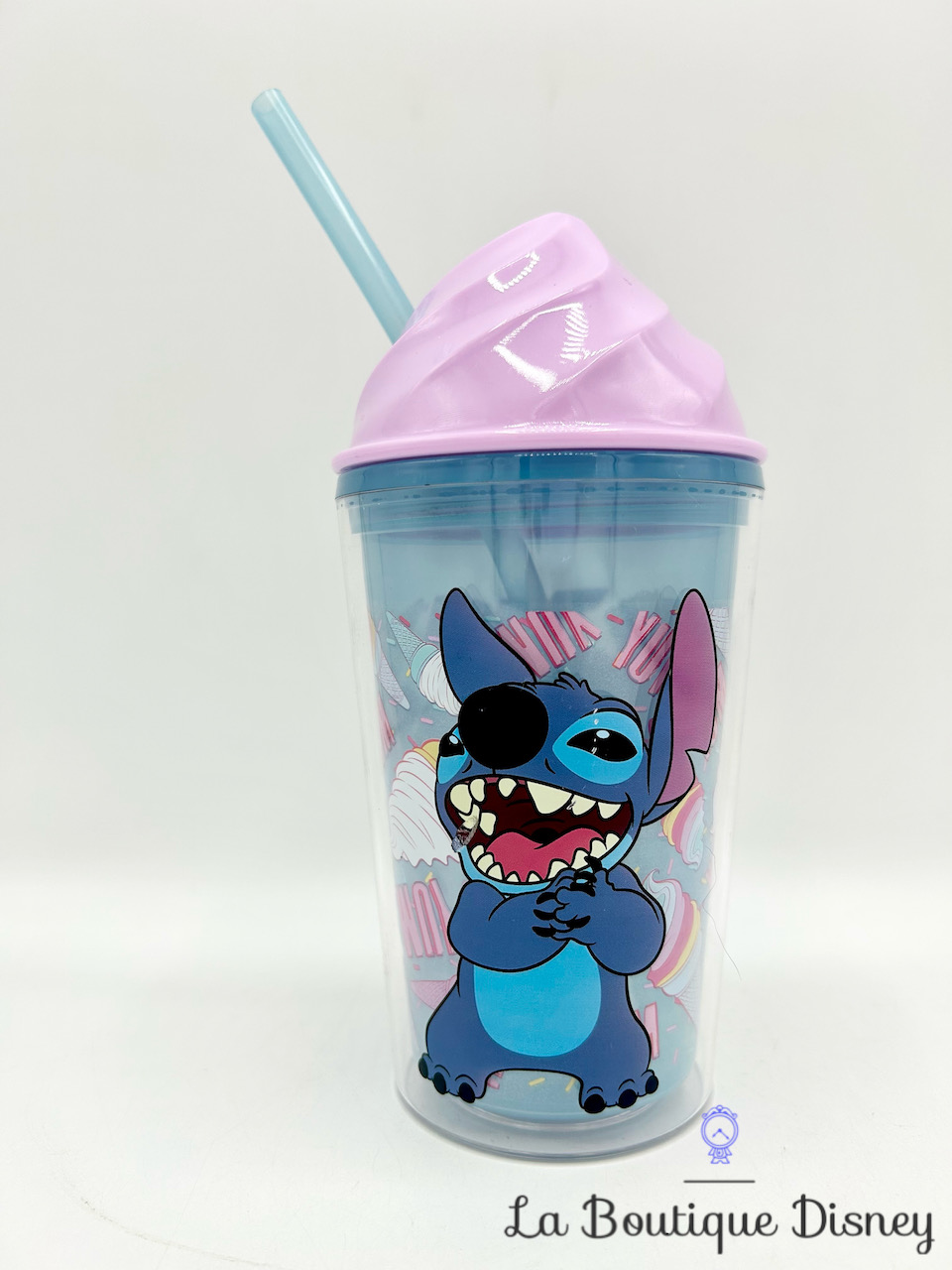 Gourde crème glacée Disney Stitch - Bleu