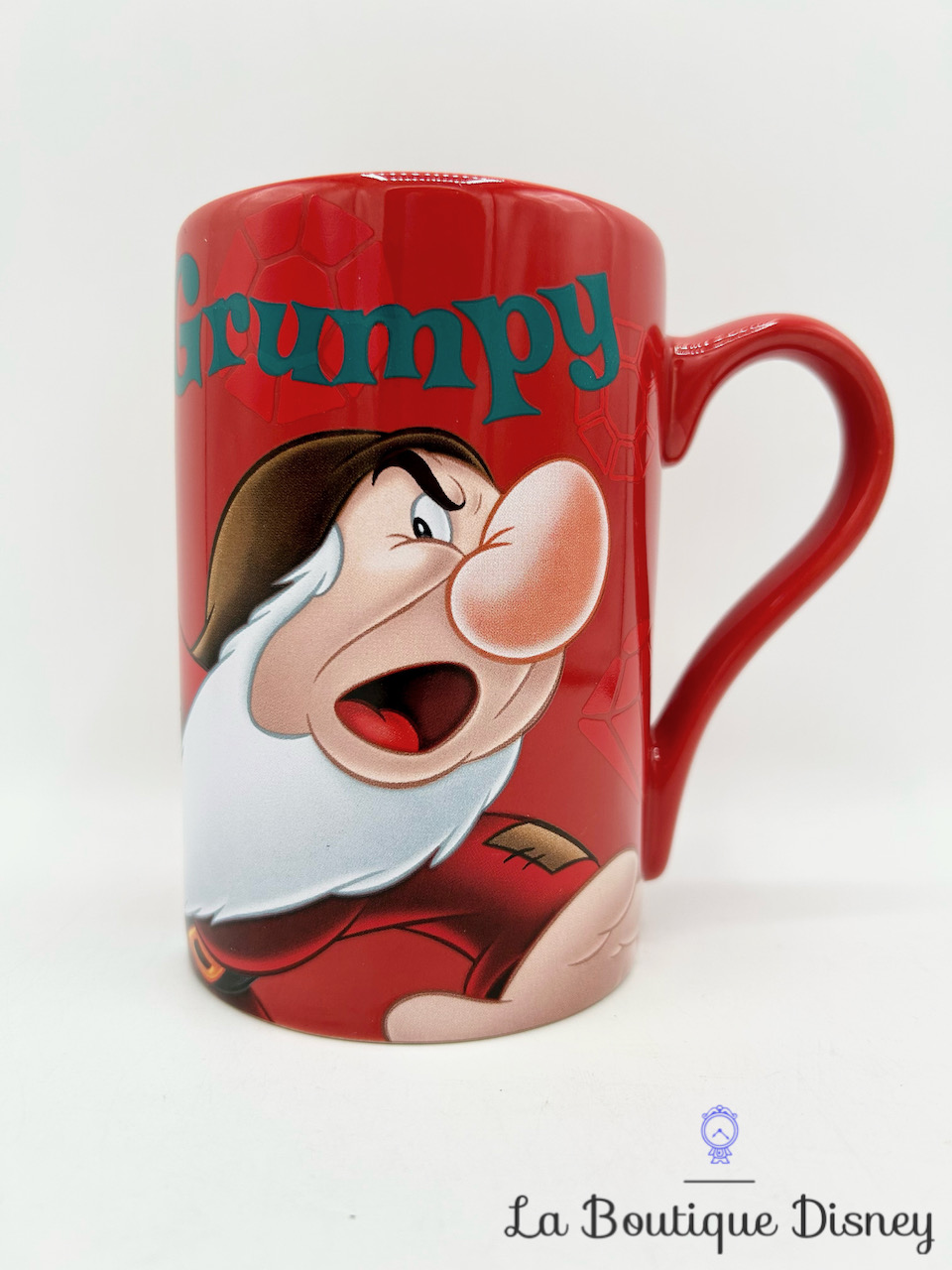 Tasse Grincheux Grumpy Disney Store Exclusive mug rouge Blanche Neige et  les sept nains - Vaisselle/Mugs et tasses - La Boutique Disney