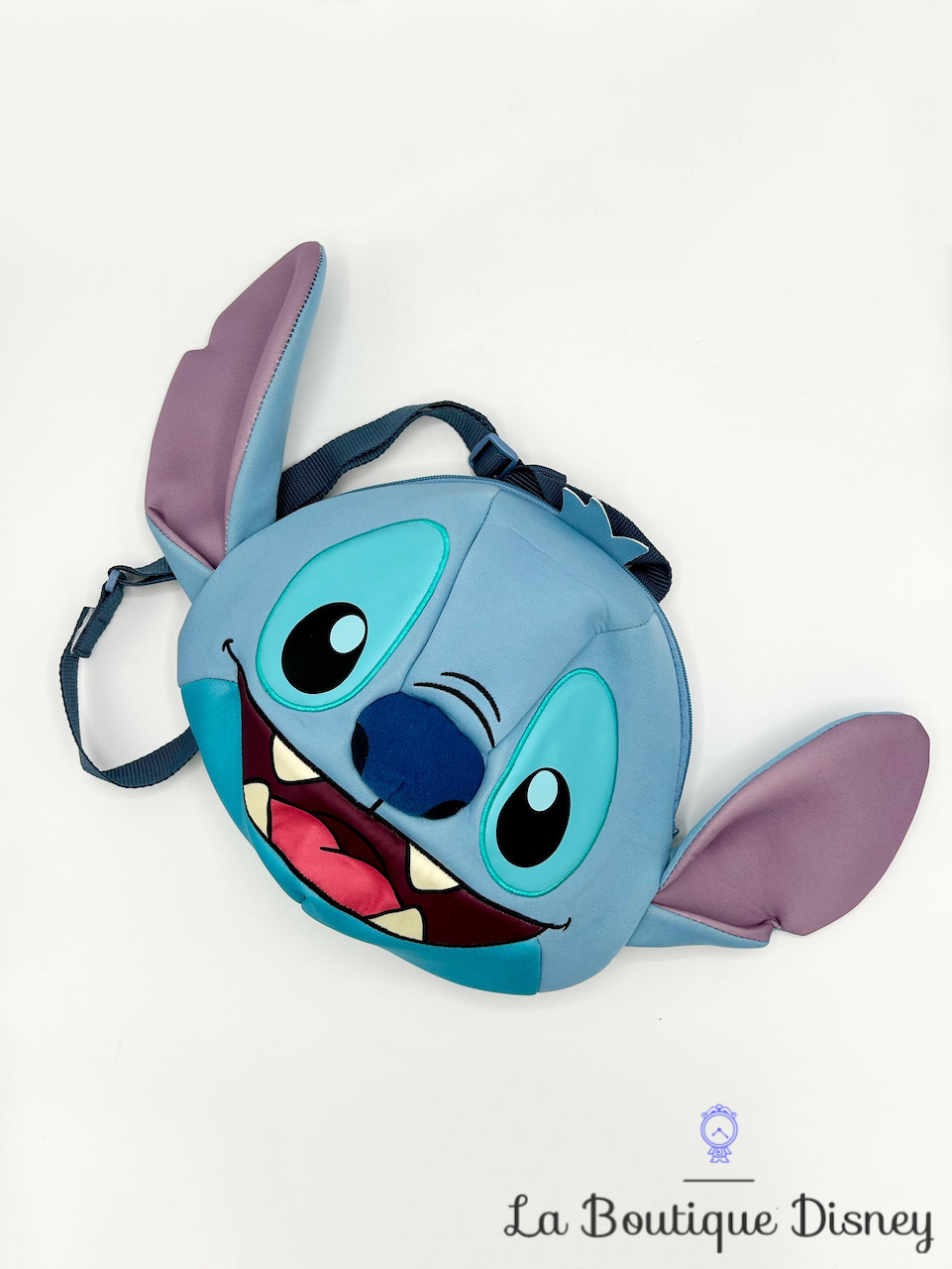 Sac à dos Stitch Disneyland Paris 2019 Disney Lilo et Stitch visage bleu relief 3D