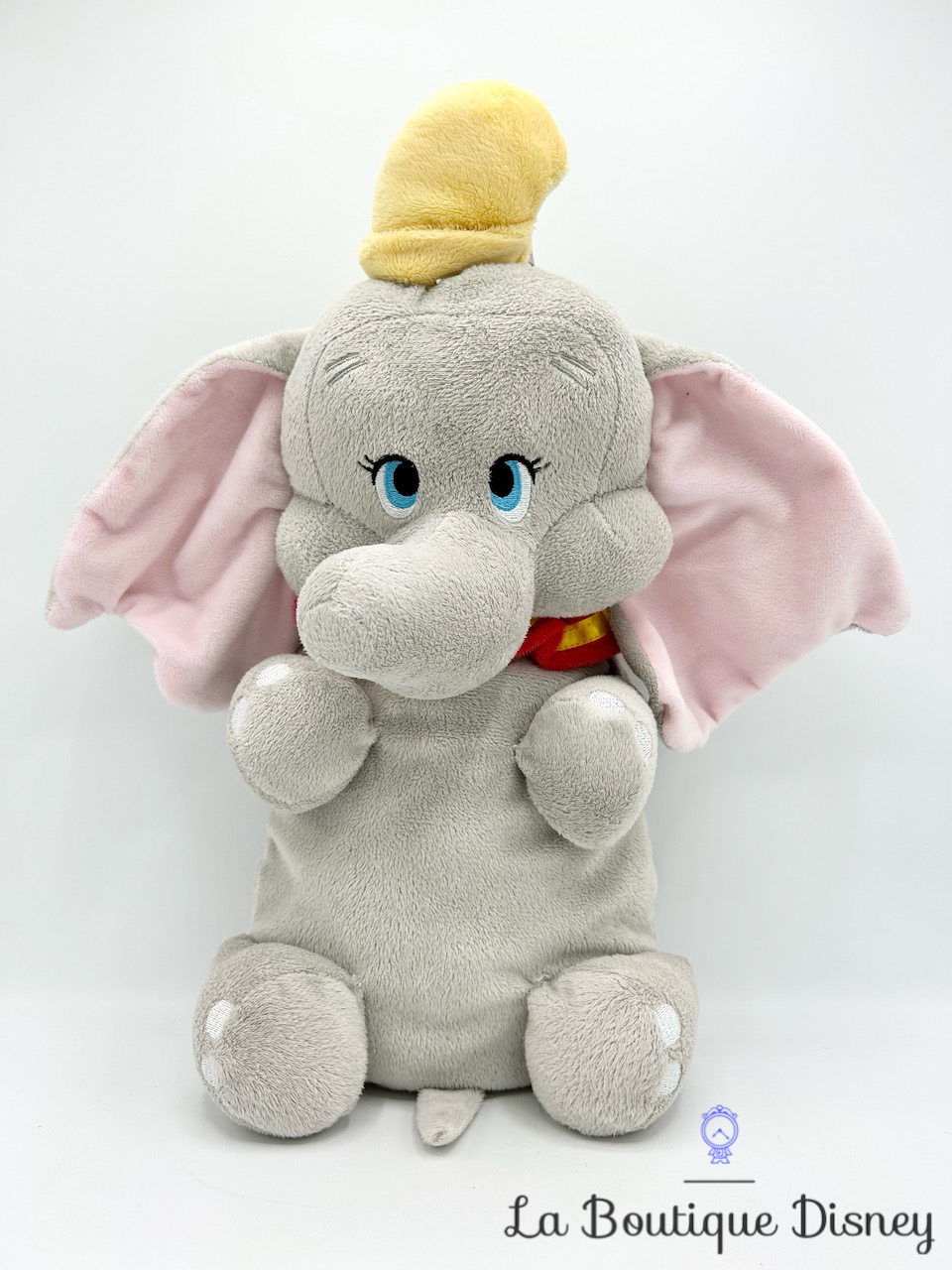 Bouillotte Dumbo Disney Primark peluche éléphant gris 38 cm