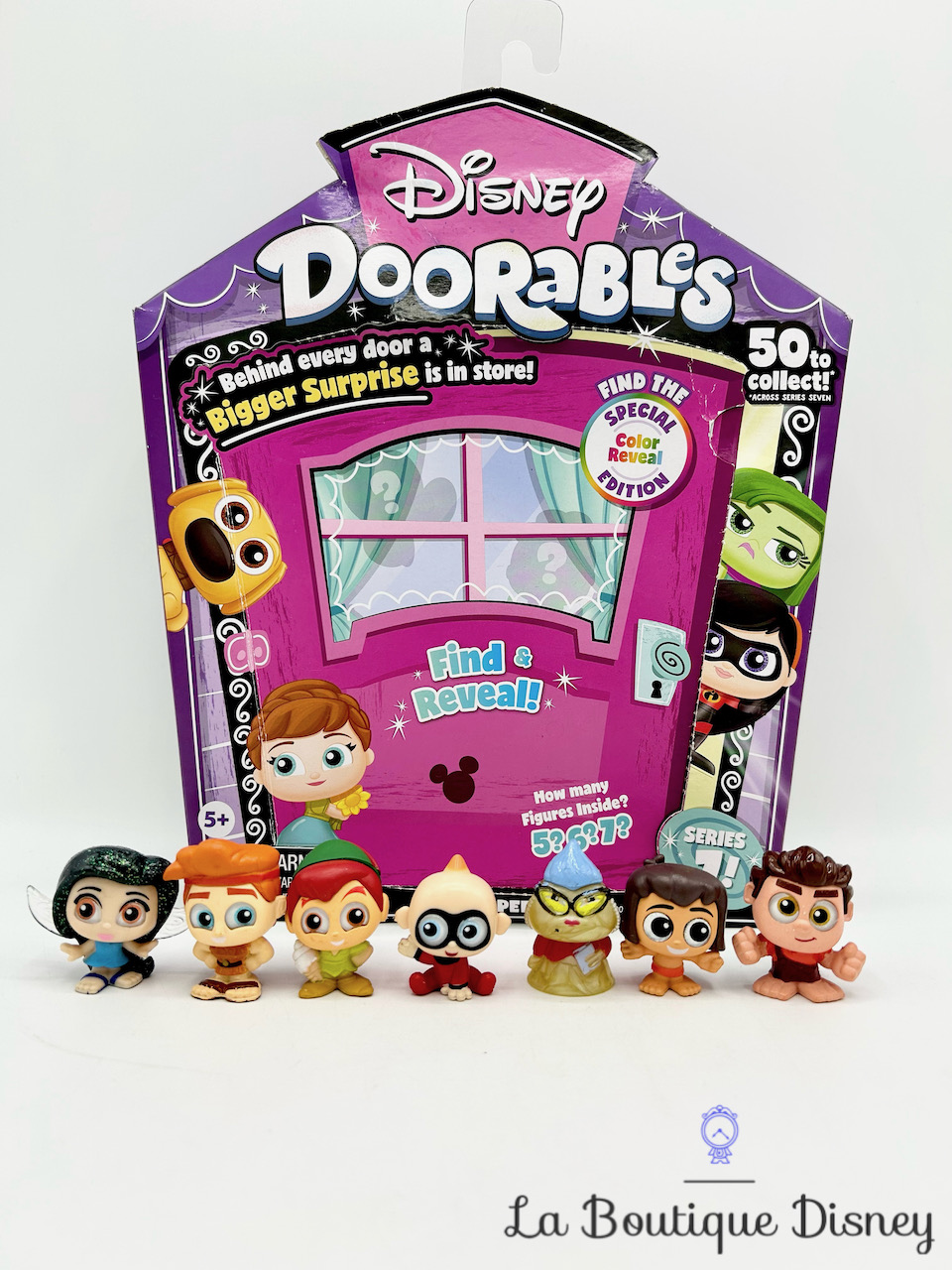 Coffret Figurines Doorables Disney Series 7 Multi Peek Pack