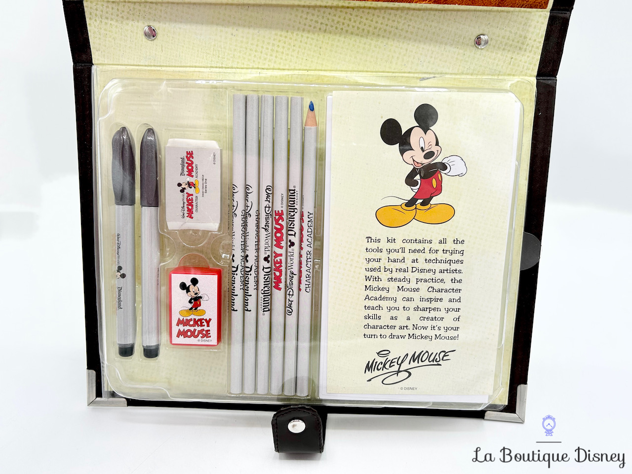 Disney Mickey Mouse Character Academy Sketch Book Art Set Kit Series One  Design