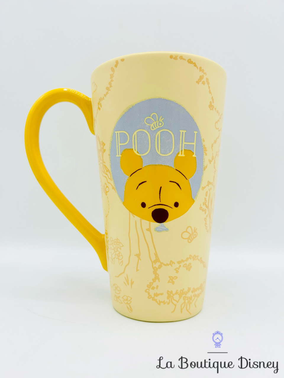 Tasse Winnie l\'ourson Pooh Disney Store mug 2016 ballon jaune
