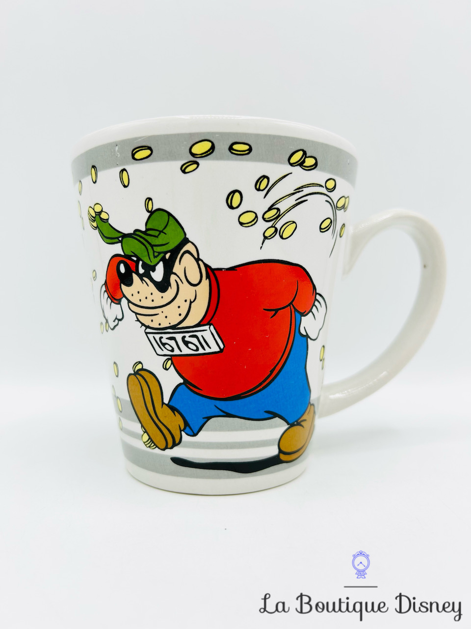 tasse-oncle-picsou-rapetou-disney-mug-vintage-blanc-argent-pièces-monnaie-5