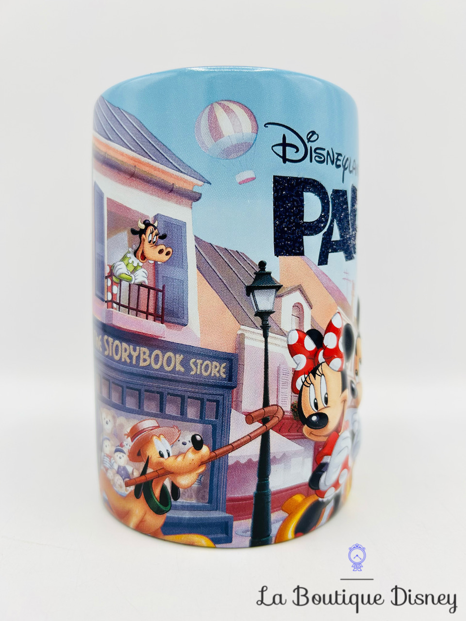tasse-mickey-minnie-ville-paris-disneyland-paris-mug-disney-bleu-paillettes-tour-eiffel-2