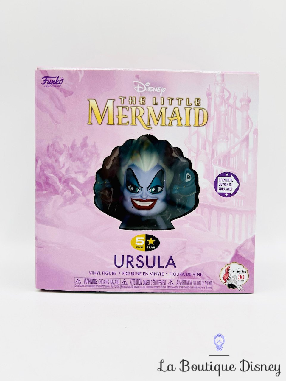 Figurine Ursula 5 Star The Little Mermaid Disney Funko 2019 La petite sirène vinyle