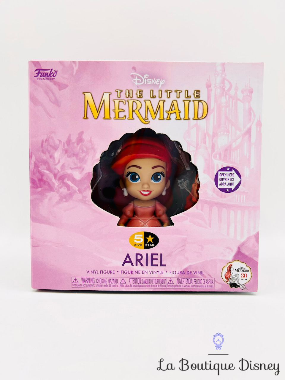 Figurine Ariel 5 Star The Little Mermaid Disney Funko 2019 La petite sirène vinyle