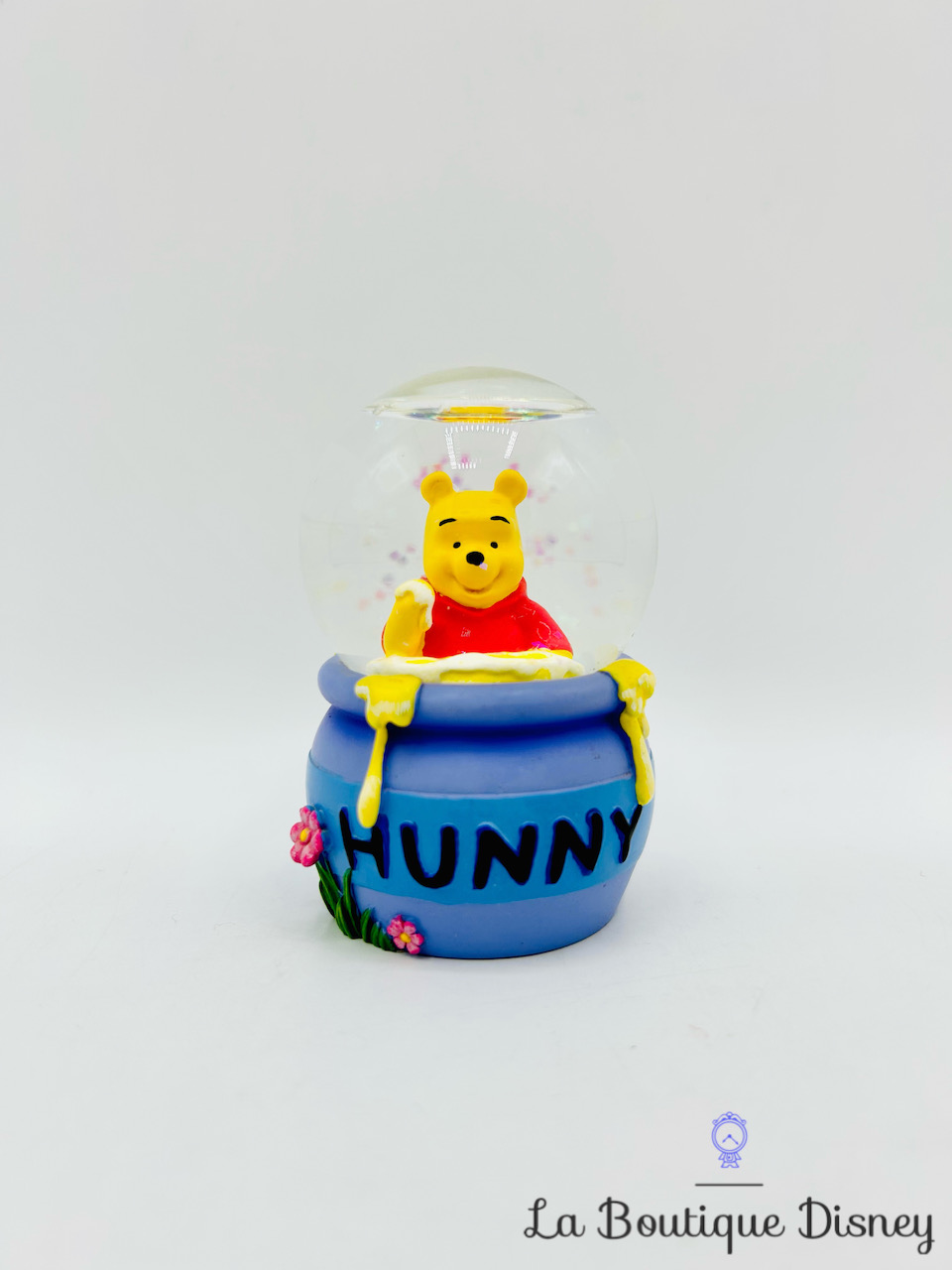 Boule à neige Winnie l\'ourson Hunny Disney Store Snow globe pot de miel