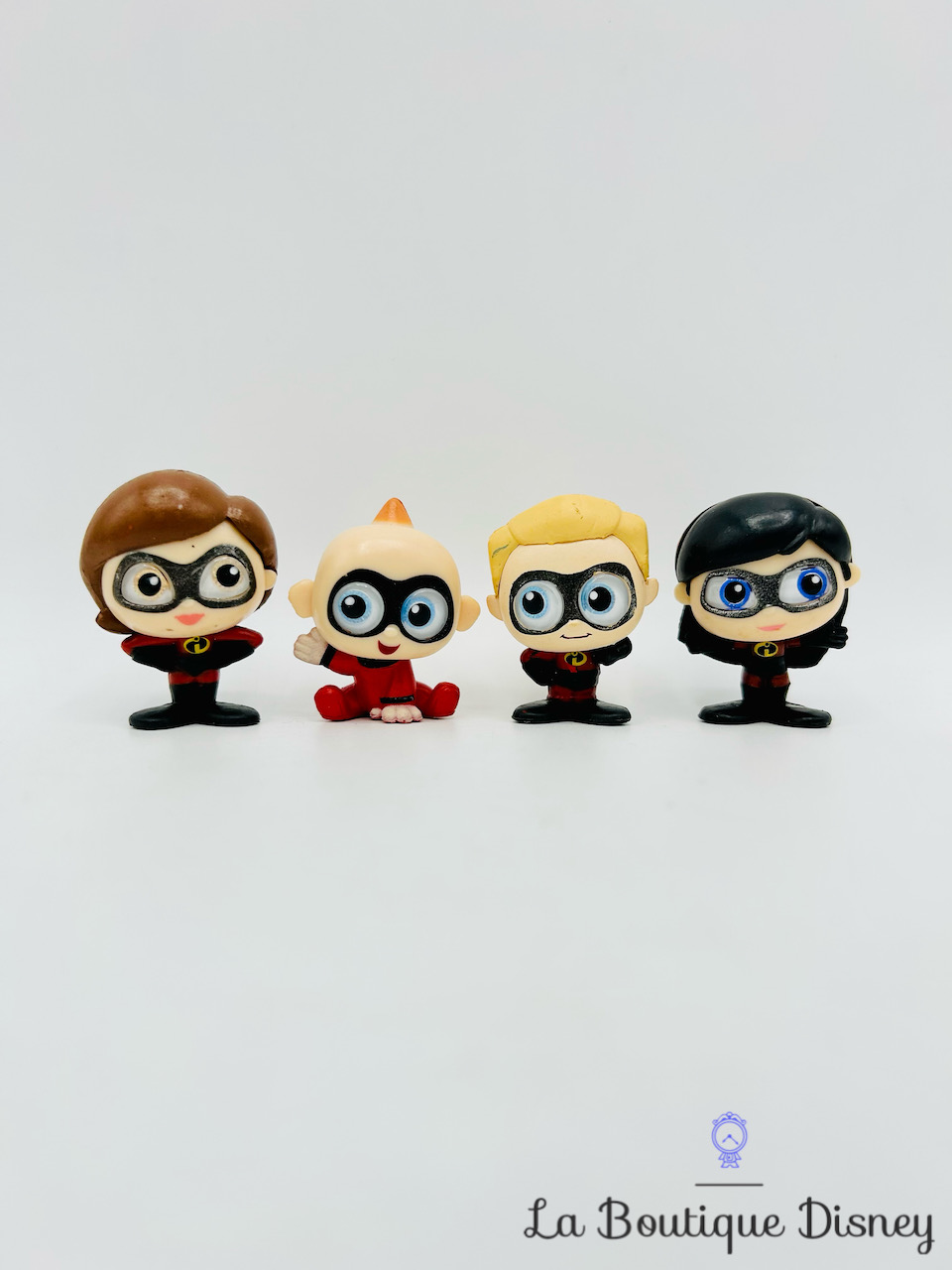 Figurines Les Indestructibles Doorables Disney Series 7 Elastigirl Jack Jack Flèche Violette Parr