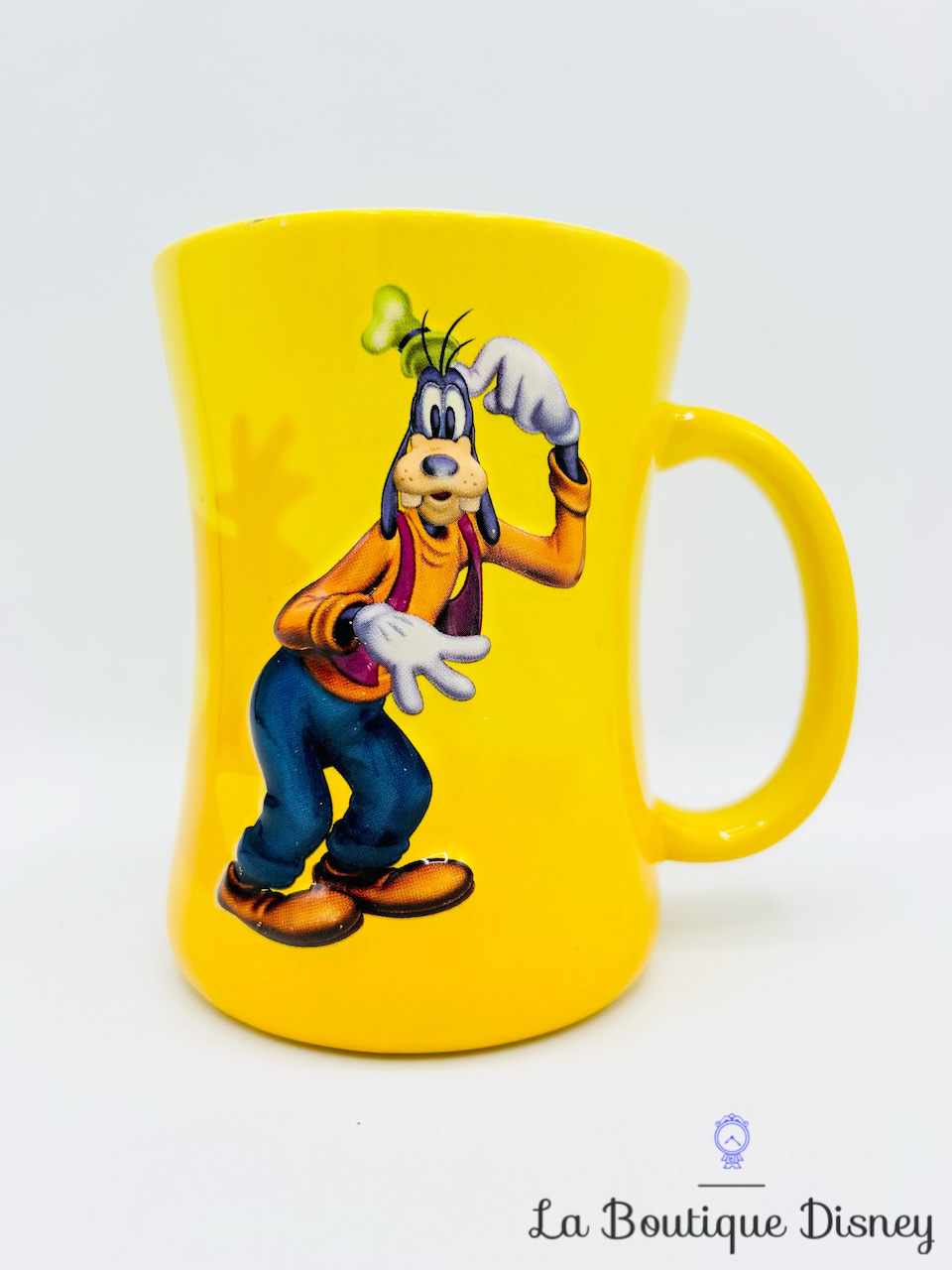 Tasse Dingo ombre Disneyland Paris mug Disney jaune relief 3D