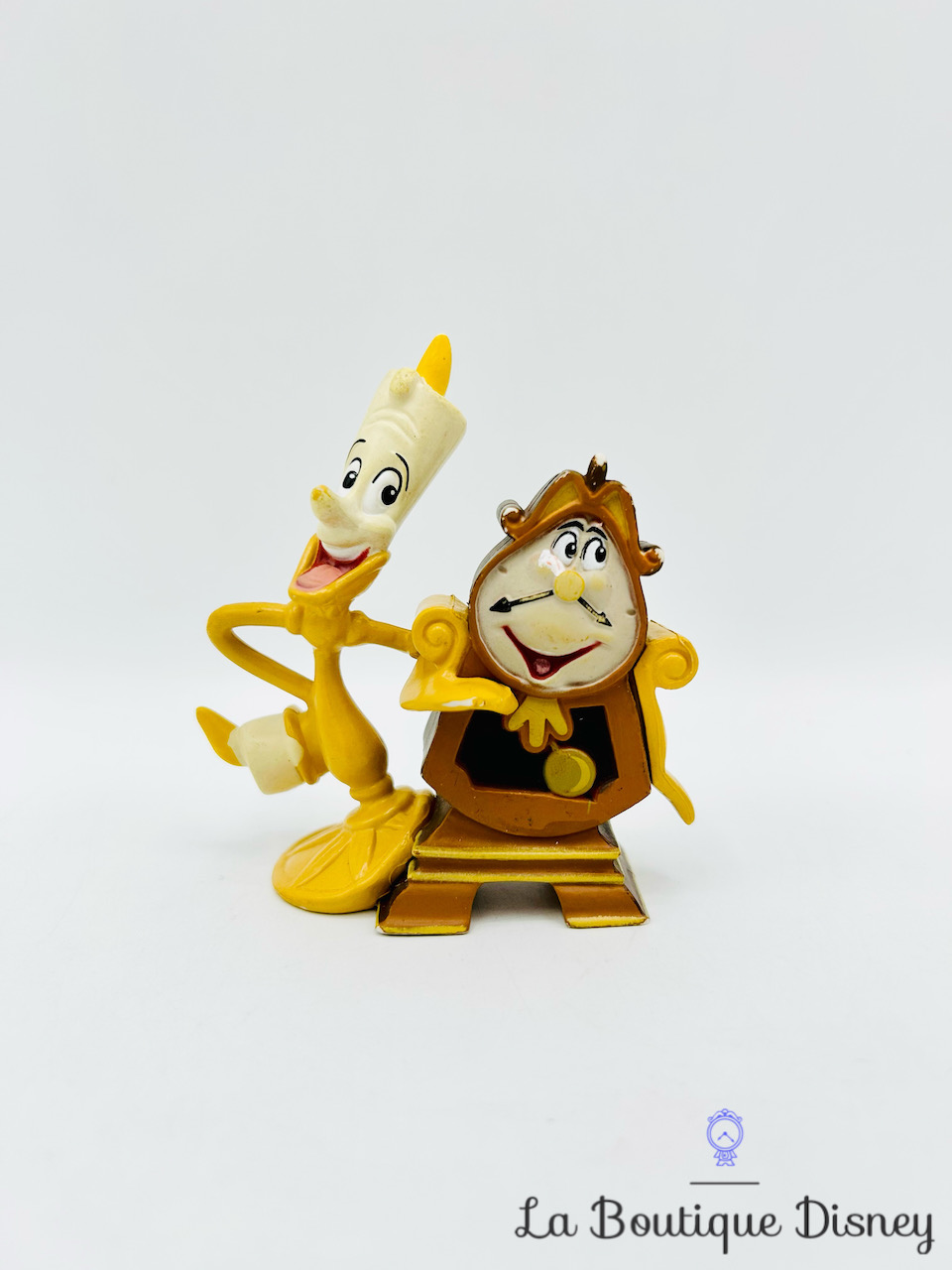 Figurine Big Ben Lumière La belle et la bête Disney Store 2011 Playset 8 cm