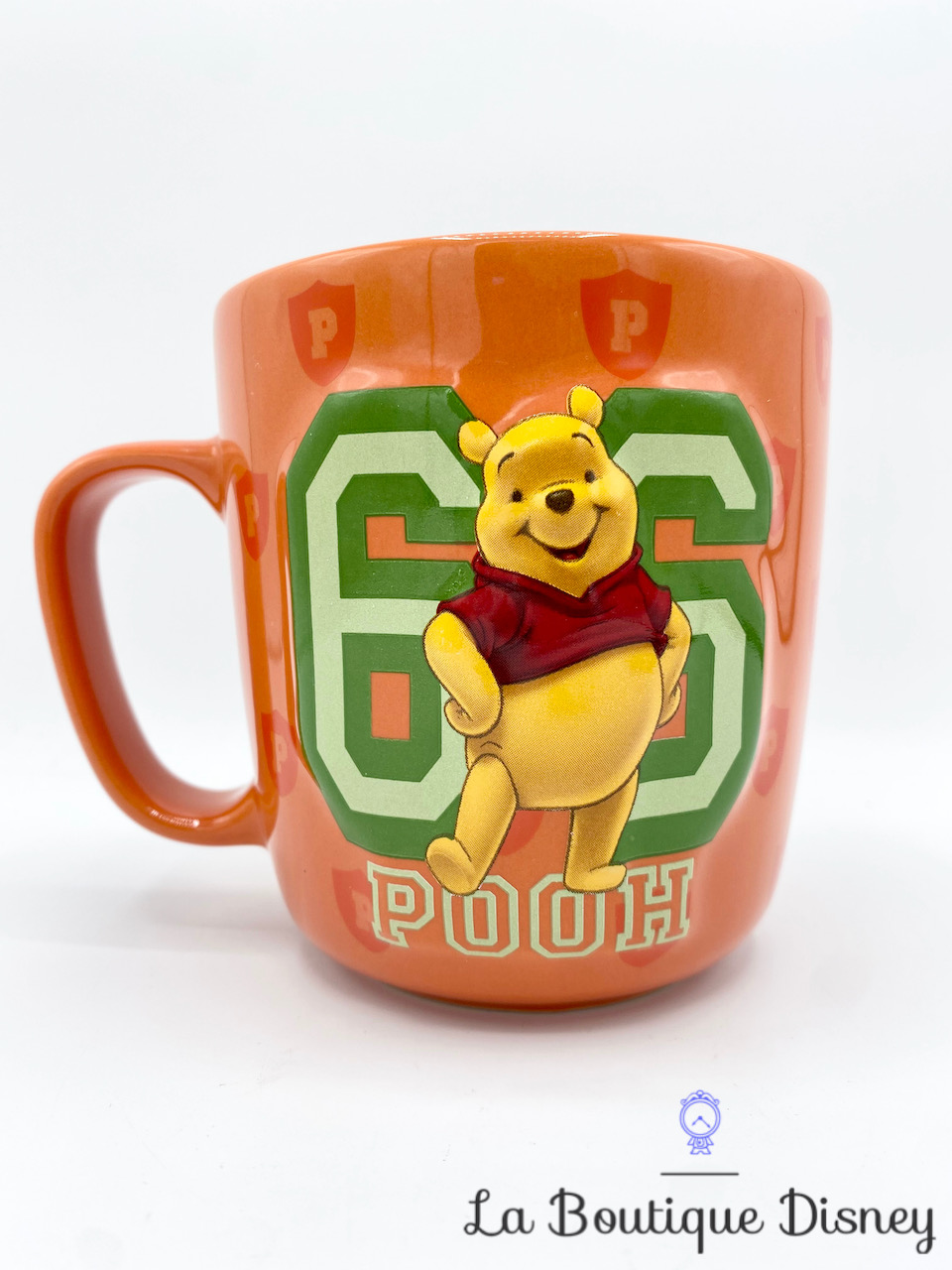 Tasse Winnie l\'ourson Disney Store Exclusive mug Pooh 66 orange vert