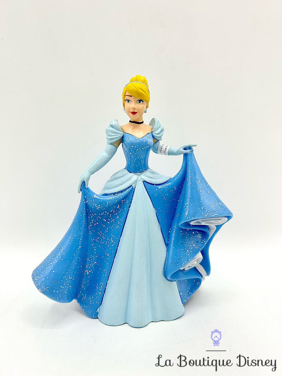 Figurine Cendrillon Disney Bullyland princesse bleu robe paillettes 11 cm