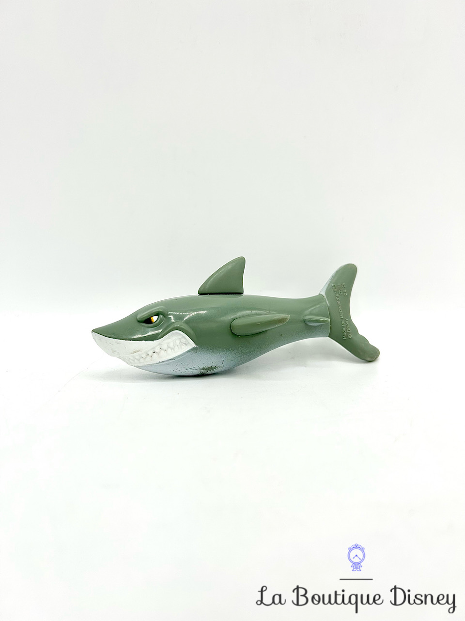 Figurine Requin Glut La Petite Sirène Disney McDonald\'s 1998 gris 10 cm