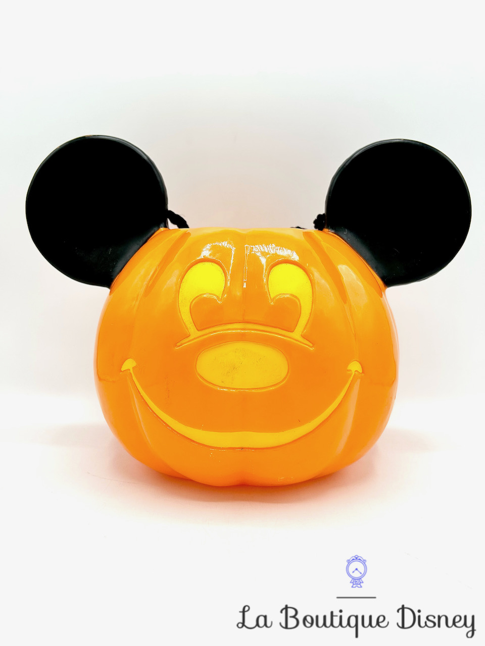 Seau Mickey Mouse Citrouille Halloween Disneyland Paris Disney plastique bonbons orange