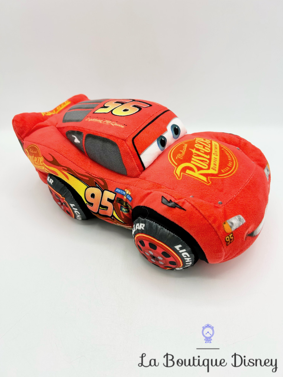 ☆ Peluche Doudou Voiture Cars Flash McQueen Disney Pixar Nicotoy Longueur  20 Cm