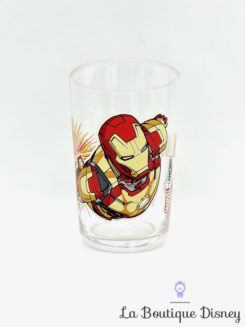 Verre Amora Iron Man 3 Marvel Tony Stark moutarde