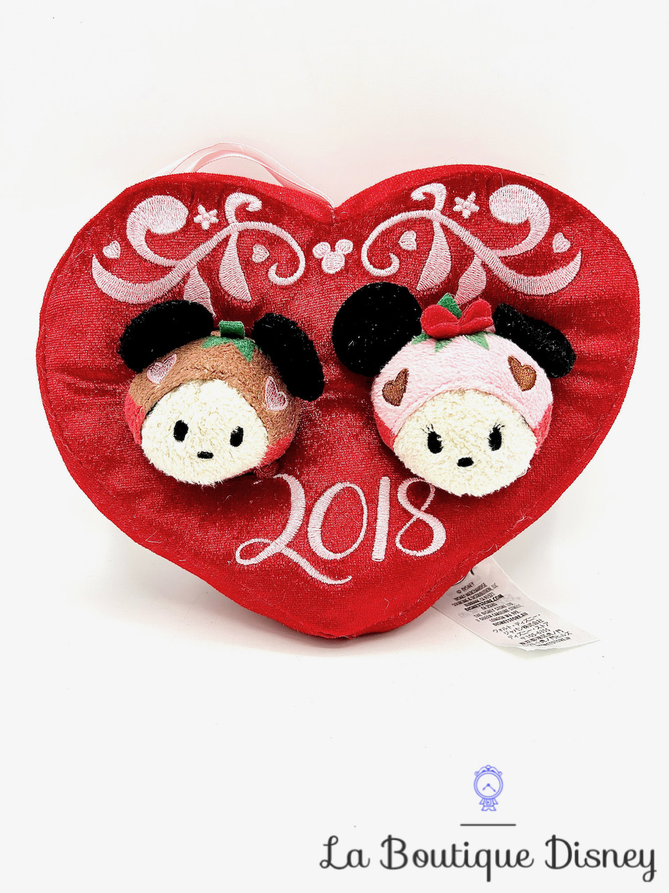 Peluche Tsum Tsum Mickey Minnie Coeur Valentines 2018 Disney Store Saint Valentin