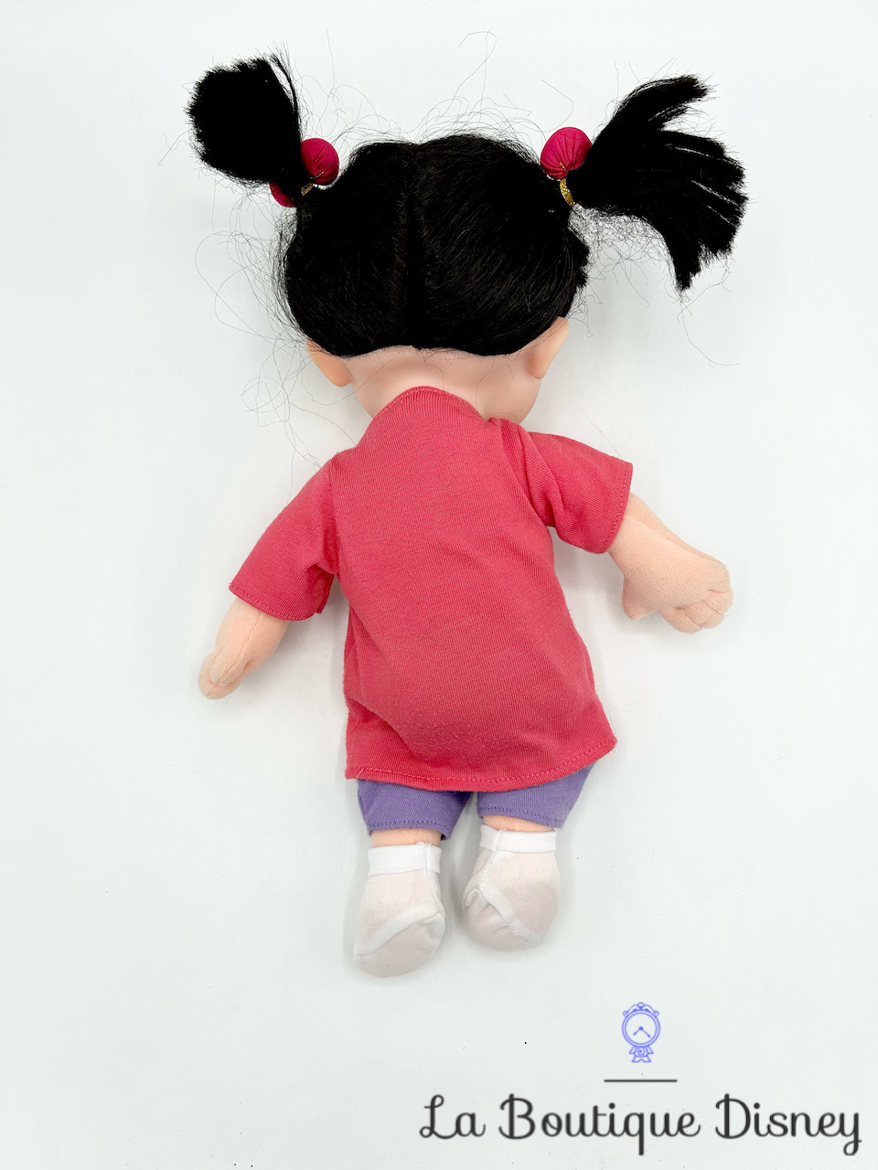Poupée Bouh Monstres et Cie Disney Store Boo petite fille couettes rose 36  cm - Peluches/Peluches Disney Store - La Boutique Disney