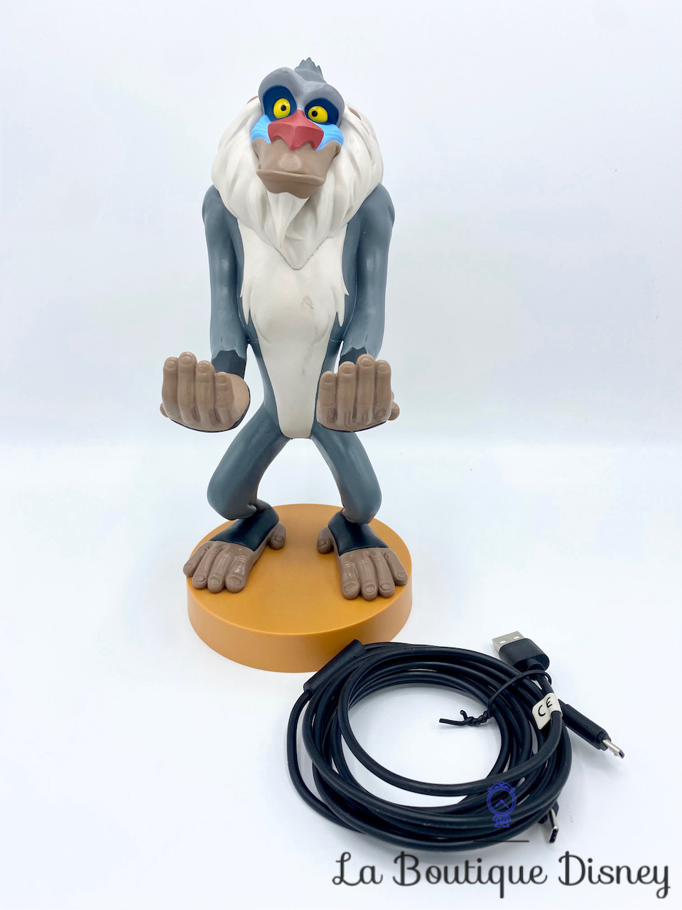 Figurine Cable Guys Support Manette Smartphone Rafiki Le roi lion Disney  The Lion King Exquisite Gaming