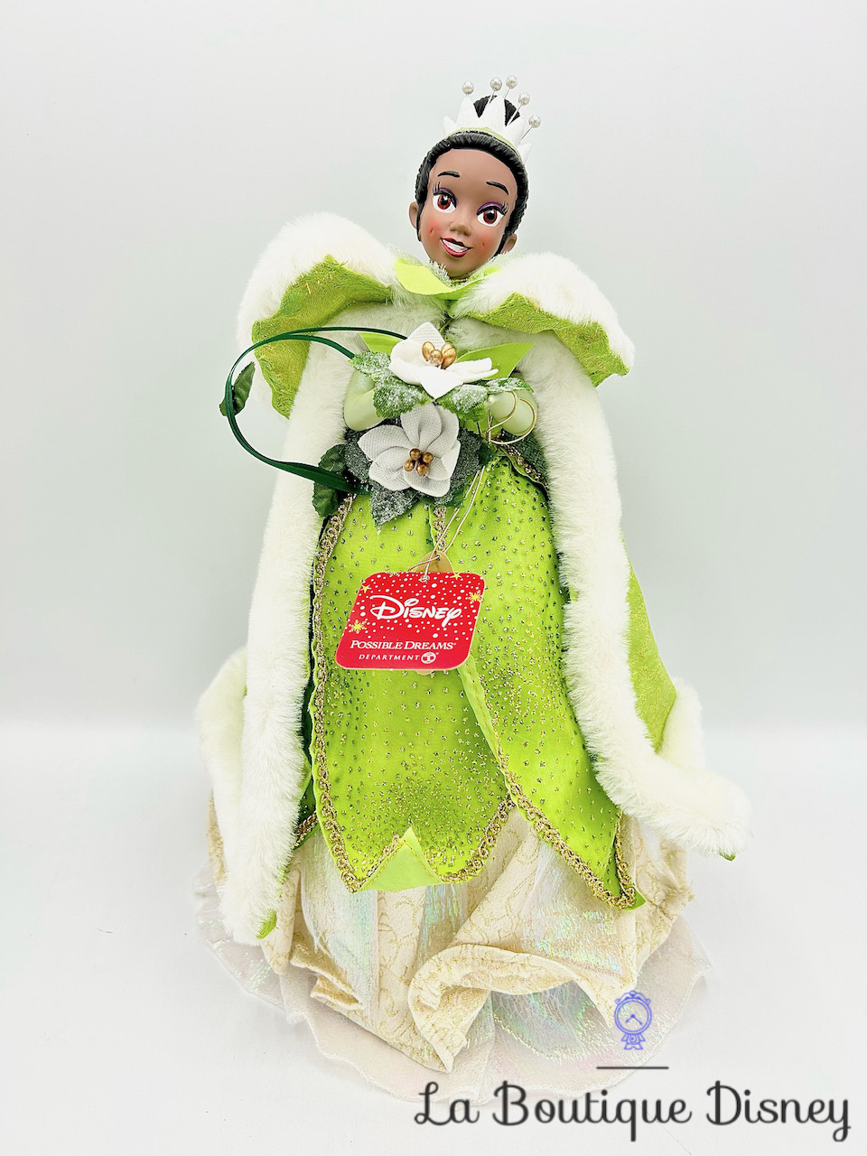 Décoration Noël Haut Sapin Tiana Disney Possible Dreams Départment 56 La princesse et la grenouille cime arbre
