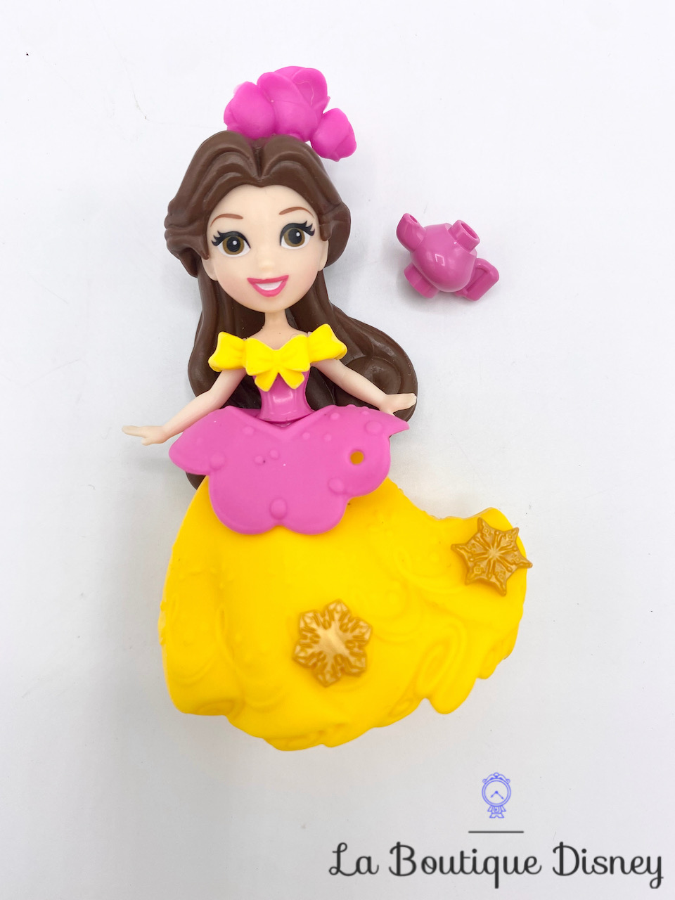 Figurine Little Kingdom Belle La belle et la bête Disney Princess Hasbro polly clip
