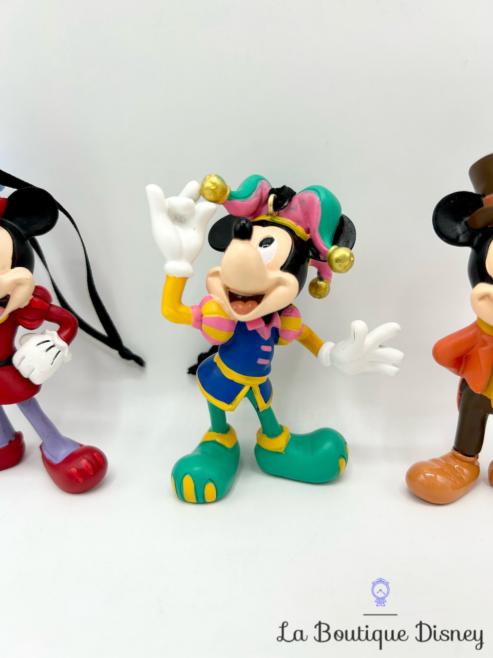 Ornements Mickey à travers les âges Set 3/3 Disney Store 2018 boule suspension Noël