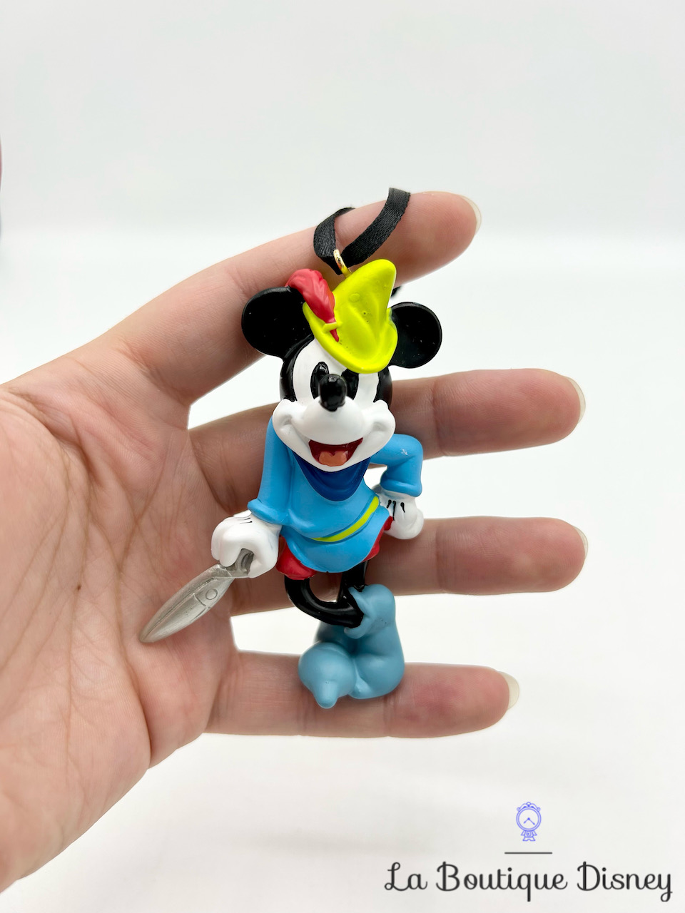 Ornements Mickey à travers les âges Set 1/3 Disney Store 2018 boule suspension Noël