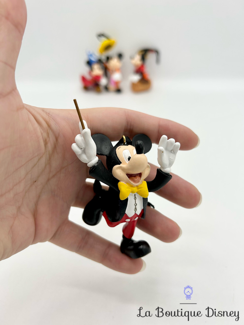 Ornements Mickey à travers les âges Set 2/3 Disney Store 2018 boule suspension Noël