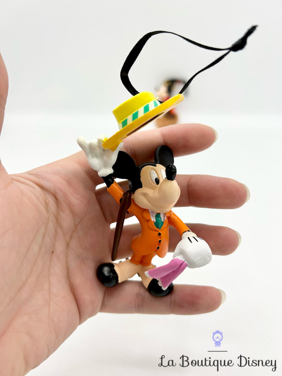 Ornements Mickey à travers les âges Set 2/3 Disney Store 2018 boule suspension Noël