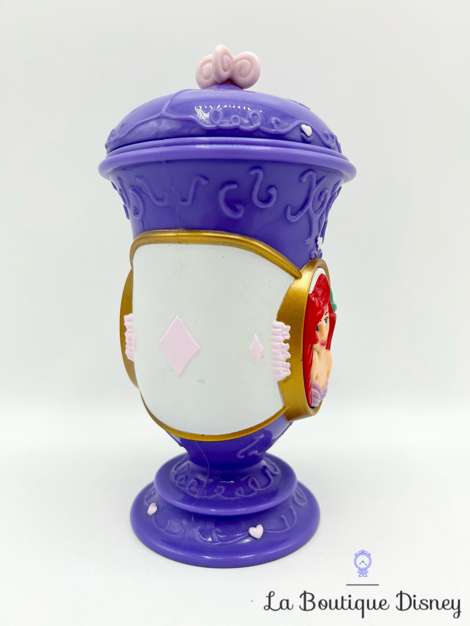tasse-plastique-ariel-la-petite-sirène-disney-on-ice-mug-violet-couvercle-4