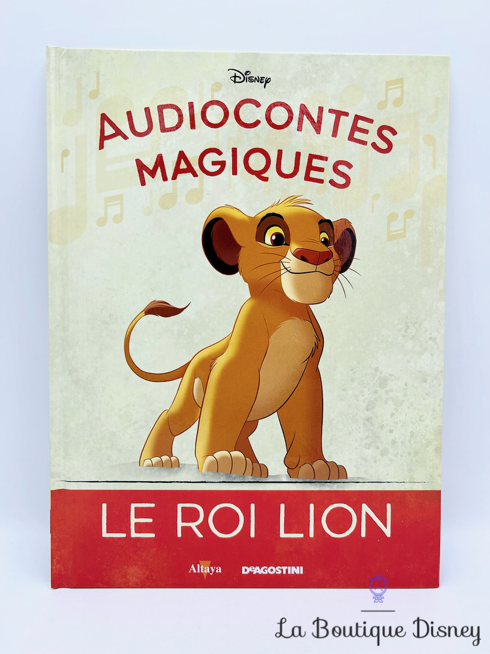 Livre Audiocontes Magiques Le roi lion Disney Altaya encyclopédie