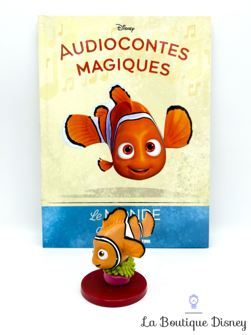 Livre Audiocontes Magiques Le monde de Némo Disney Altaya encyclopédie figurine