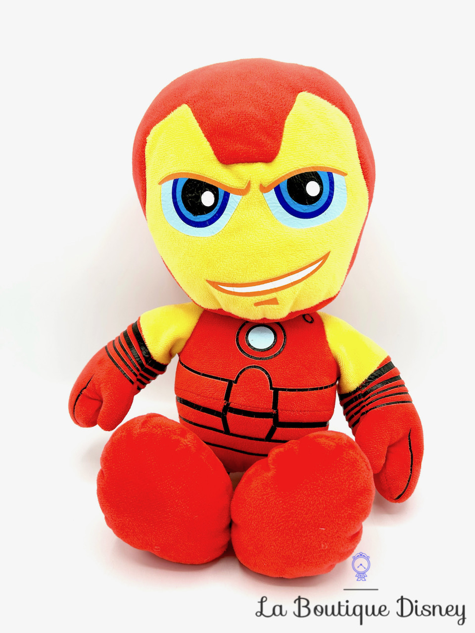 Peluche Iron Man Marvel Play by Play Super héros Avengers rouge jaune 32 cm