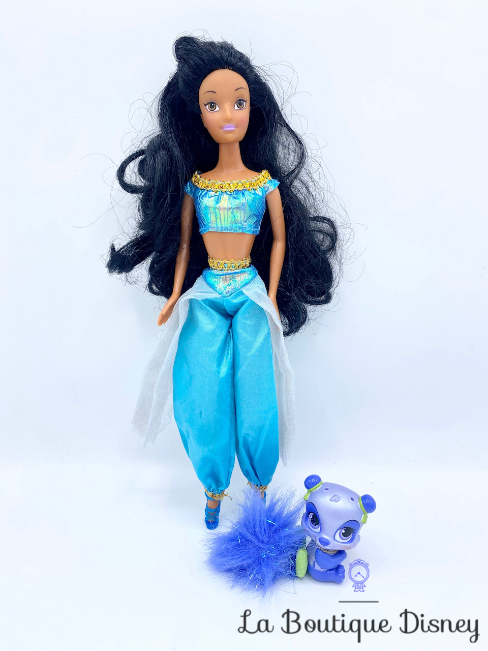 Poupée Jasmine Aladdin Palace Pets Disney Simba Toys bleu 30 cm