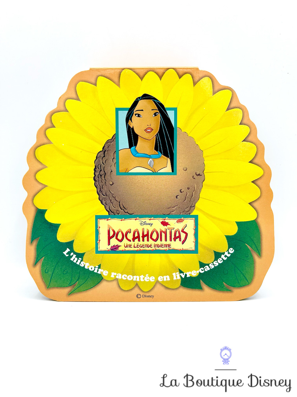 Livre Pocahontas Une légende indienne Histoire racontée en livre cassette Disney Buena Vista 1999 pop up