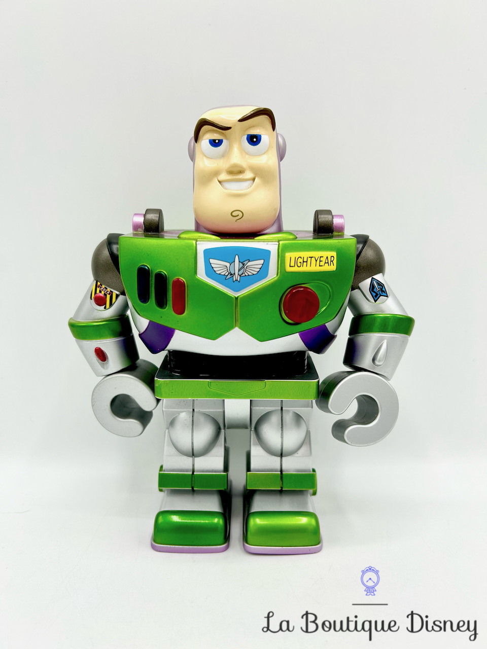 Figurine Buzz l'éclair Giant Yujin Capsule Toy Story Disney 2005 space ranger espace 18 cm RARE