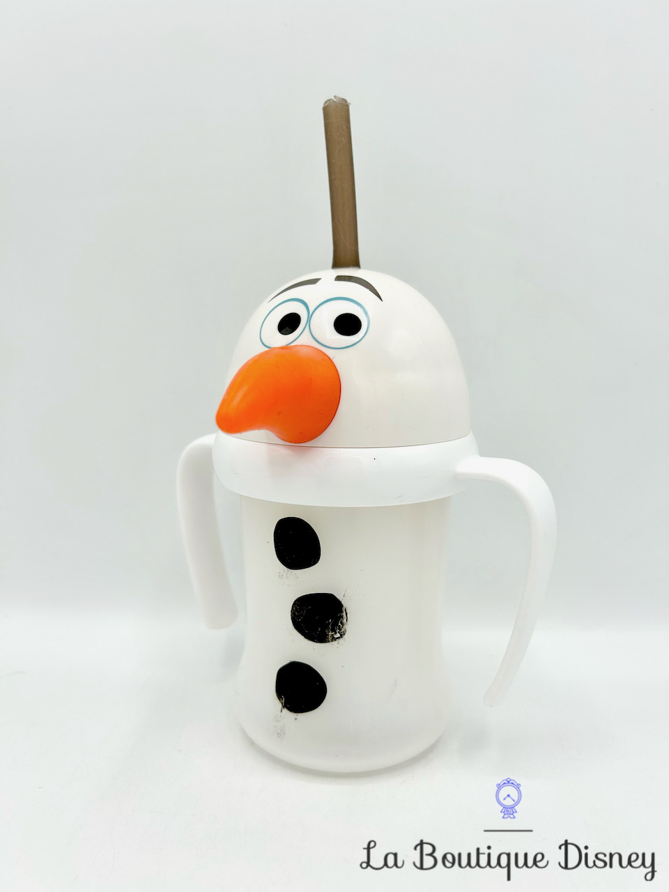Gobelet Apprentissage Olaf La reine des neiges Disney Store tasse plastique poignées bonhomme de neige