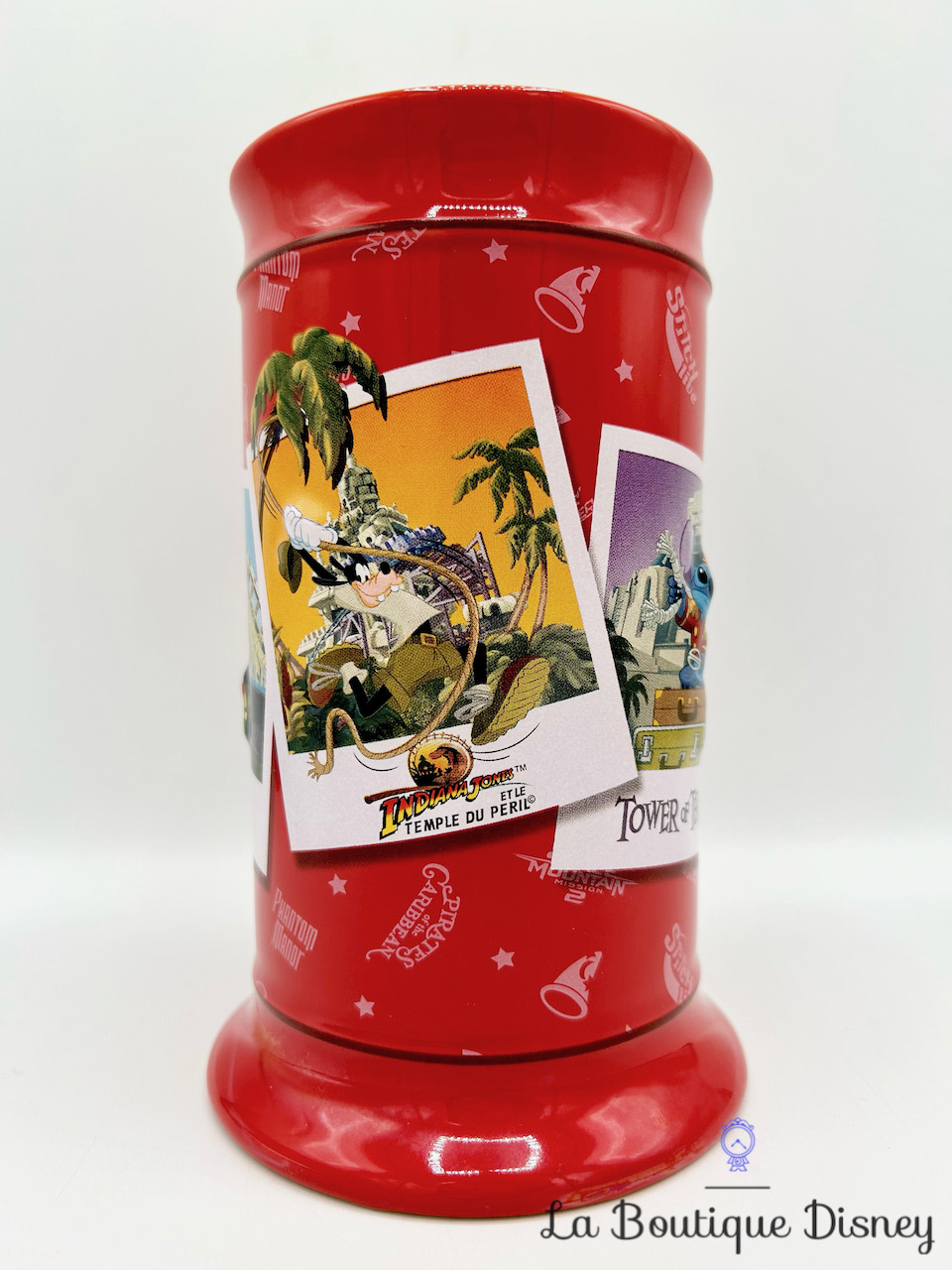 tasse-attractions-disneyland-paris-mug-disney-rouge-choppe-stitch-dingo-peter-pan-donald-2