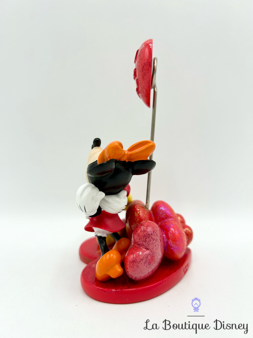 porte-accroche-photo-résine-mickey-minnie-bisous-love-disneyland-paris-disney-cadre-rouge-2
