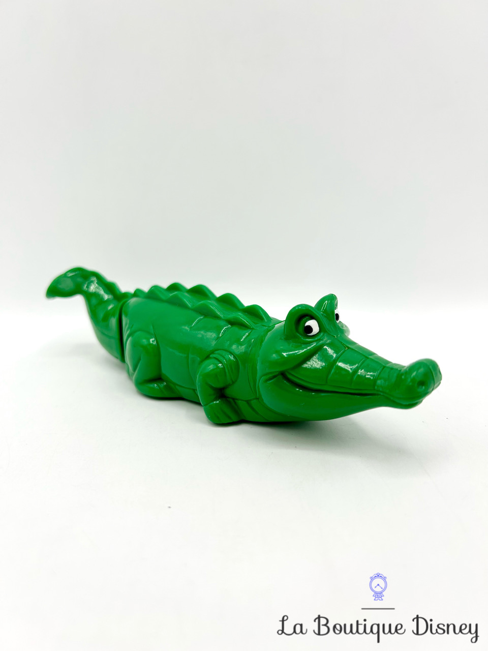 Figurine Tic Tac Crocodile Peter Pan Disney McDonald\'s 1997 vert 15 cm