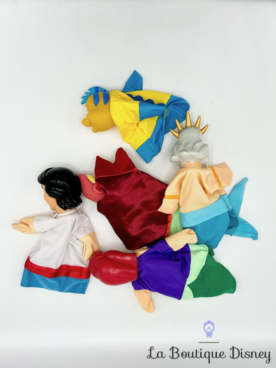 jouet-marionnettes-la-petite-sirène-disney-vintage-ariel-triton-eric-polochon-sebastien-4