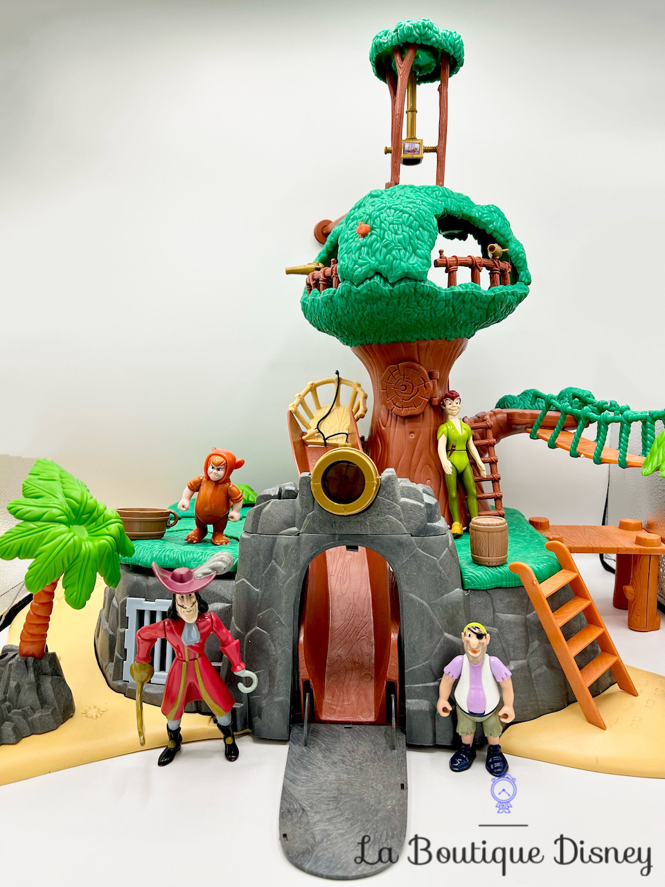 Ensemble de jeu Figurines Ile Enfants Perdus Peter Pan Disney Heroes Adventures Famosa vintage Lost Boys Island