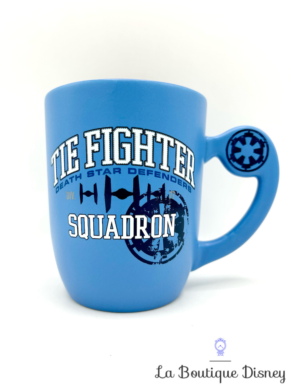 Tasse Tie Fighter Squadron Star Wars Disney Parks 2018 mug Empire logo bleu
