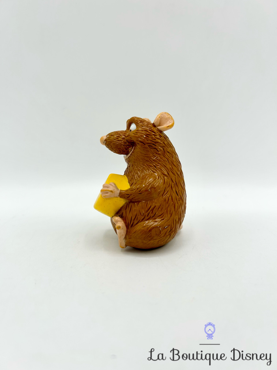 Peluche Emile fromage Ratatouille Disneyland Paris 2017 Disney rat marron  gruyère 30 cm