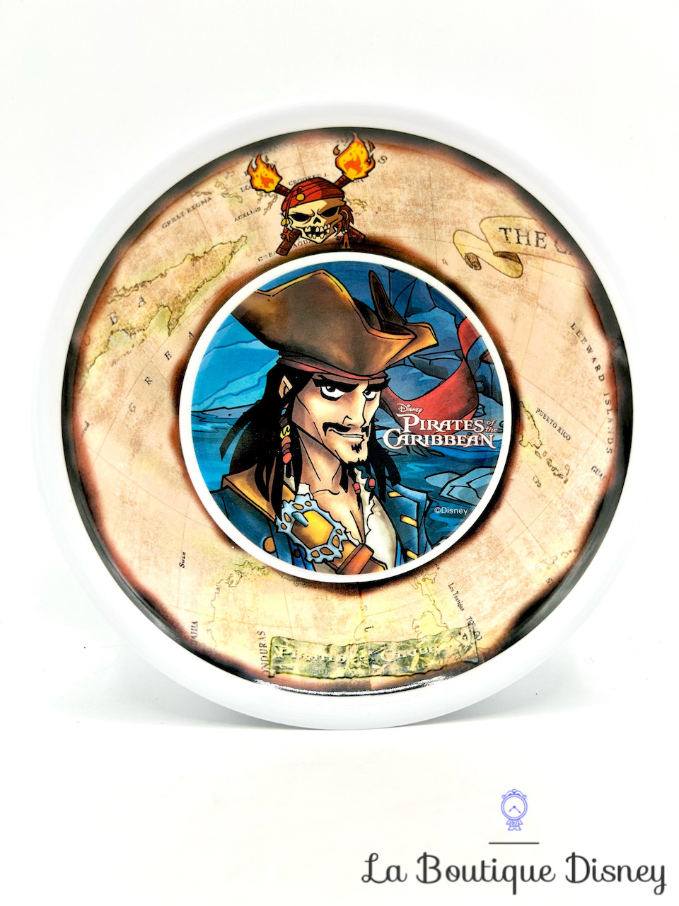 Assiette creuse Jack Sparrow Pirates of the Caribbean Disney Trudeau Pirates des Caraïbes plastique