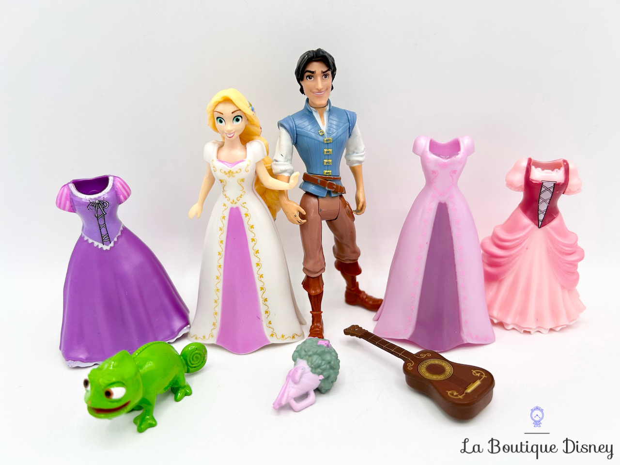 Figurine Magiclip Raiponce Disney Parks Disney Princess Deluxe Dress Up Set Fashion Polly Pocket