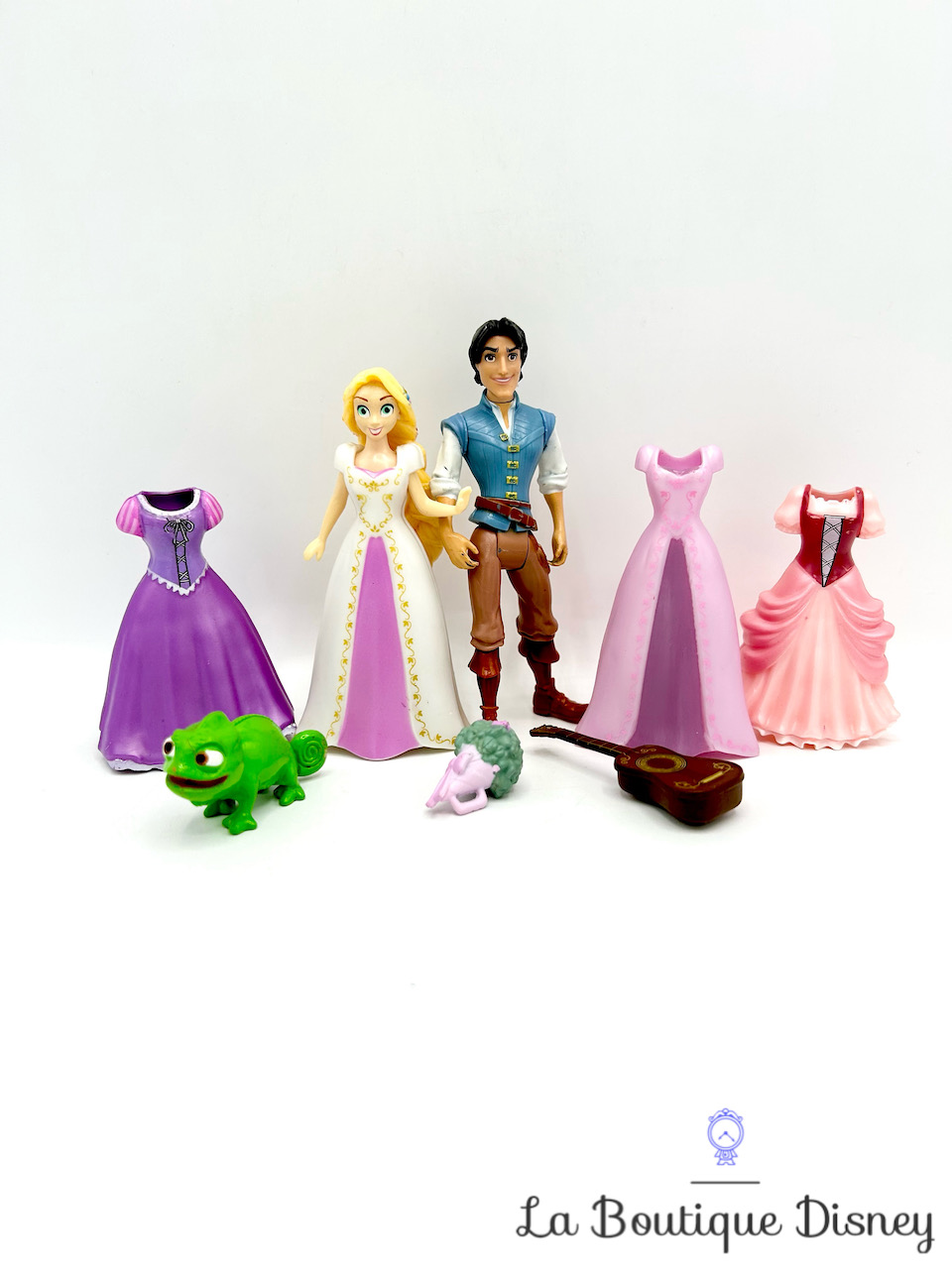Figurine Magiclip Raiponce Disney Parks Disney Princess Deluxe Dress Up Set Fashion Polly Pocket
