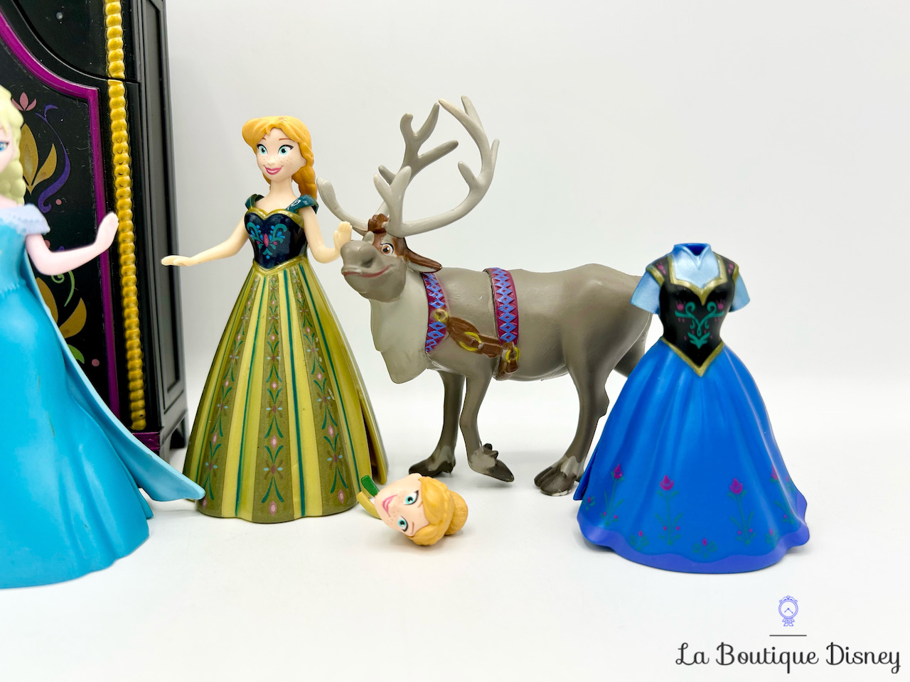 Figurine Magiclip Anna Elsa La reine des neiges Disney Parks Disney Princess Deluxe Dress Up Set Fashion Polly Pocket