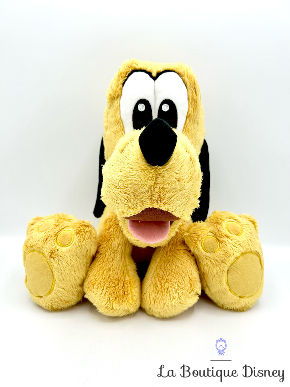 Peluche Pluto Big Feet Disney Parks 2020 Disneyland Paris chien jaune 30 cm